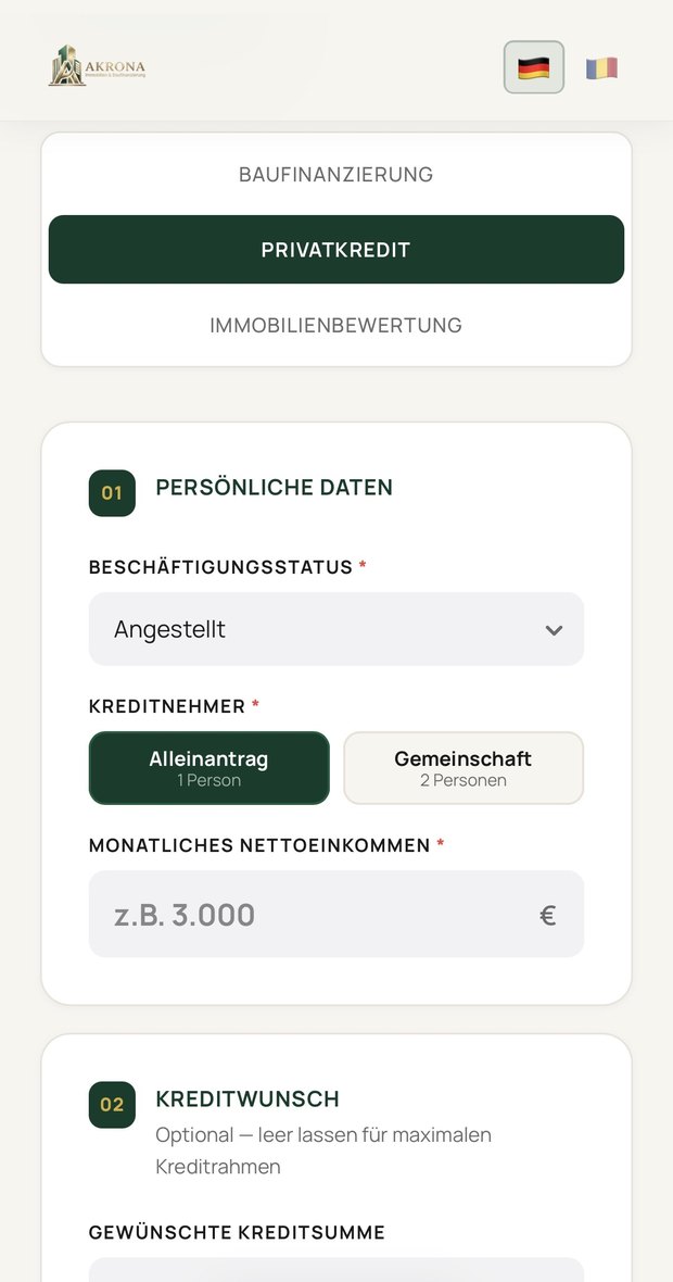 Privatkredit-Rechner